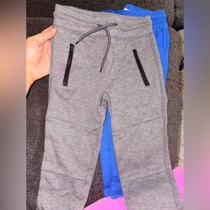 GAP Gray and Blue Kids Joggers